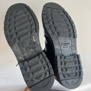 Valentino | Shoes | Valentino Kiv Men Combat Boots Black  display picture 1